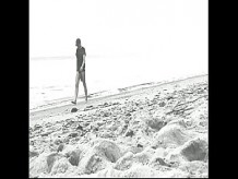 Playa nudista - Big German Fritz